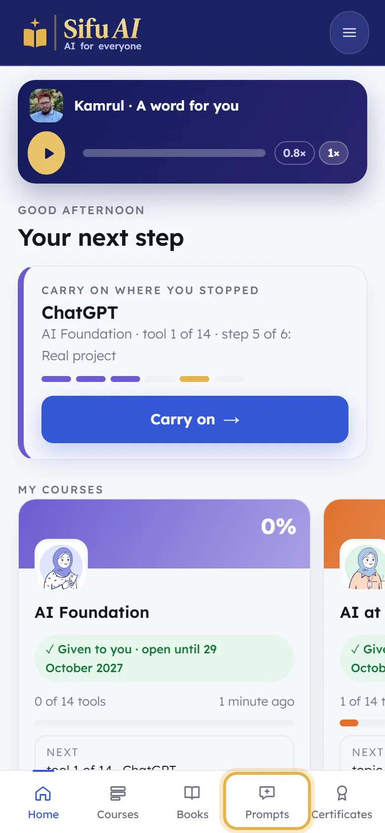 Step 1